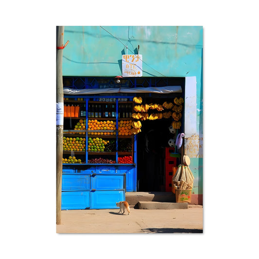 Poster Fruits d'Éthiopie