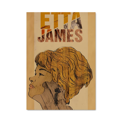 Poster Etta en Chansons