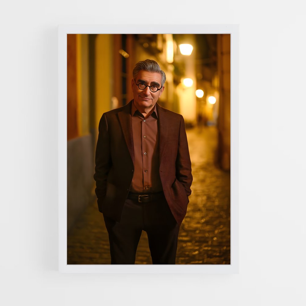 ap-eugene levy-3 cadre Blanc
