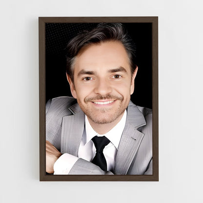ap-eugenio derbez-4 cadre Bois foncé