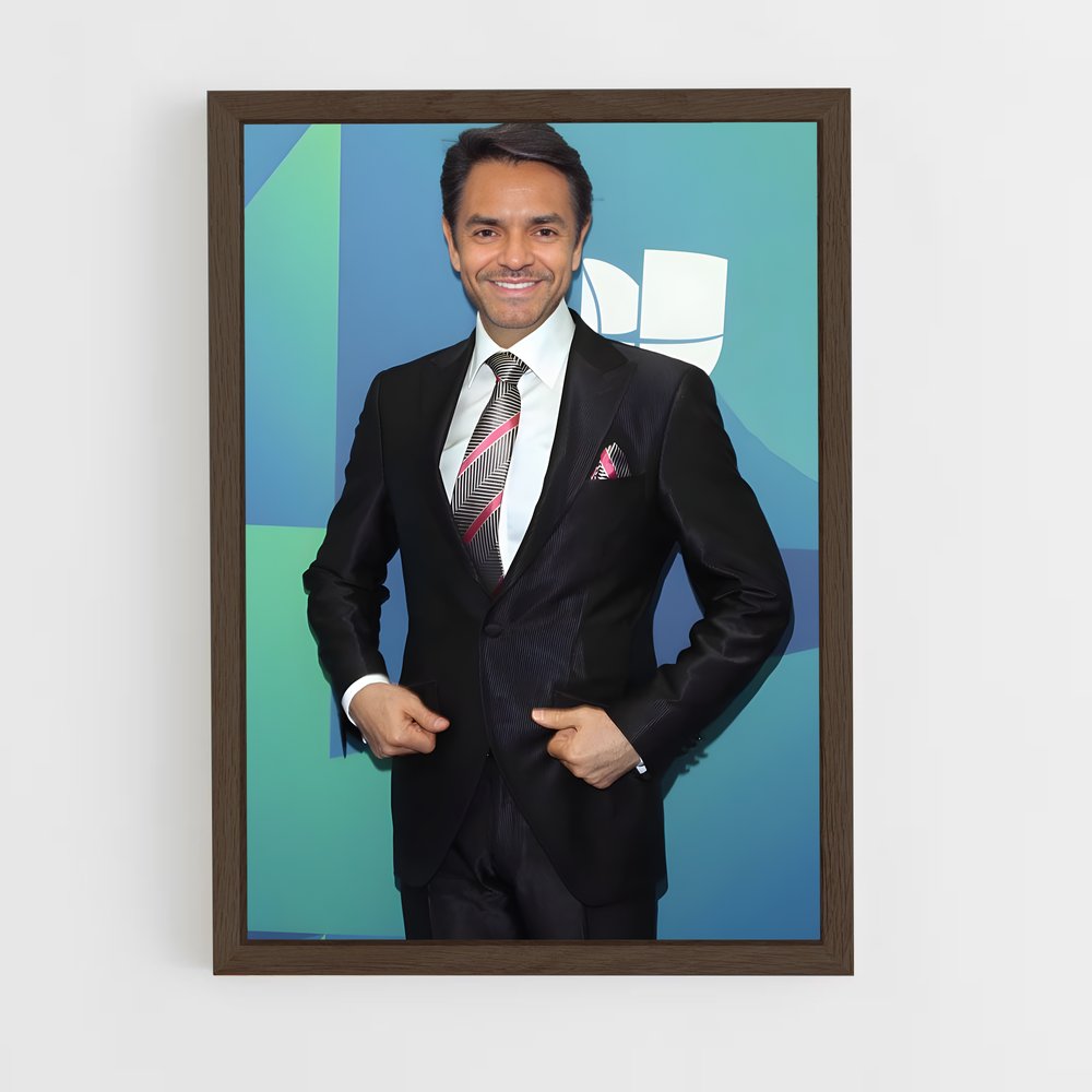 ap-eugenio derbez-5 cadre Bois foncé