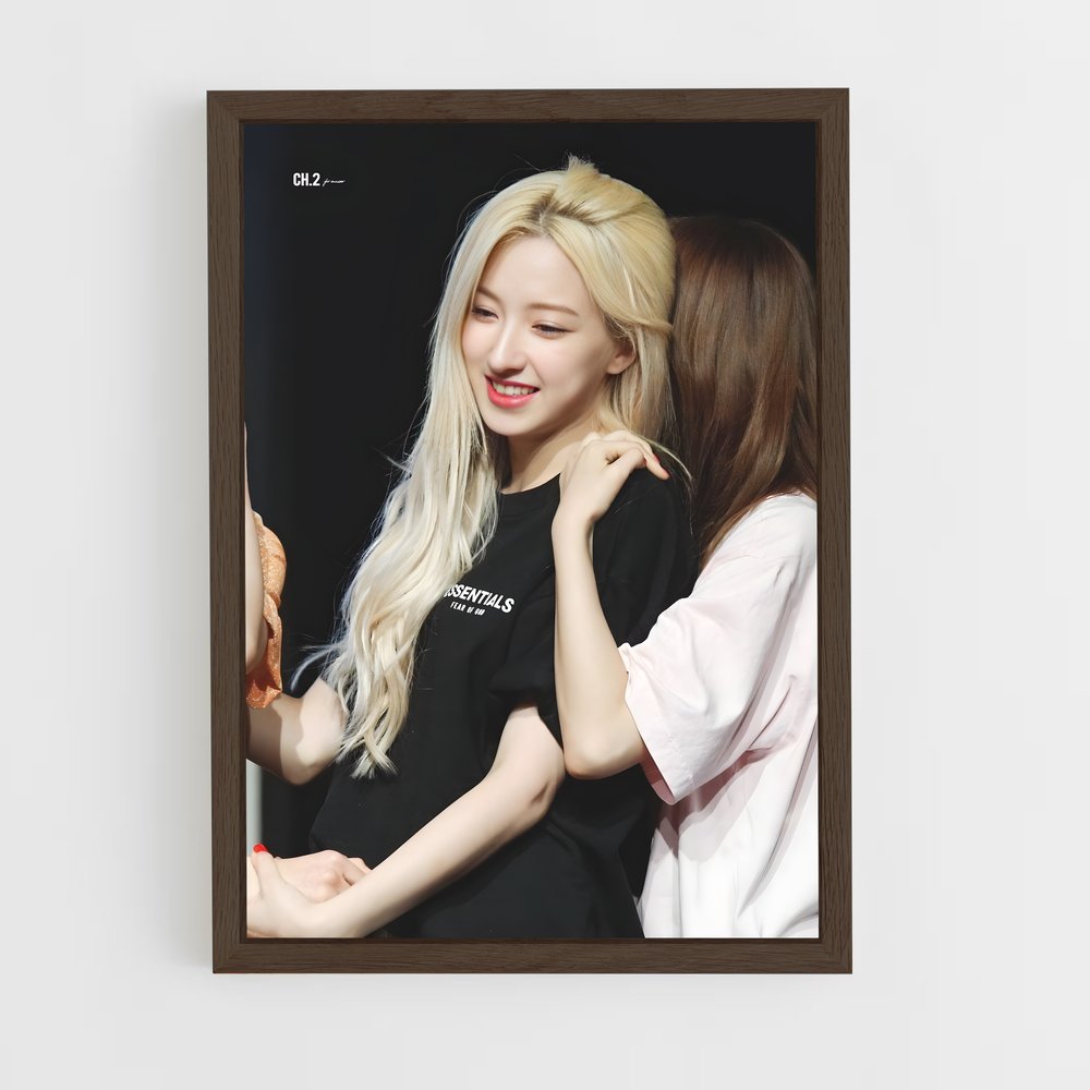 ap-eunseo-1 cadre Bois foncé