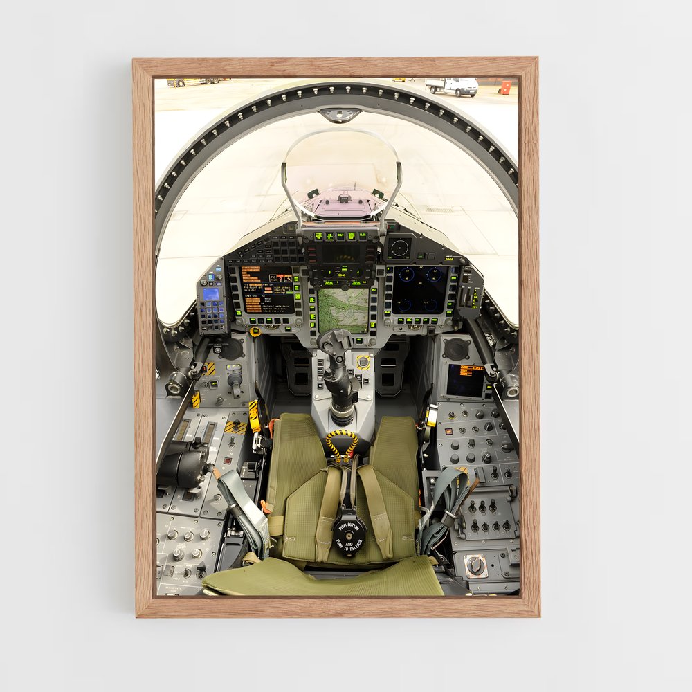 ap-eurofighter typhoon-10 cadre Bois clair