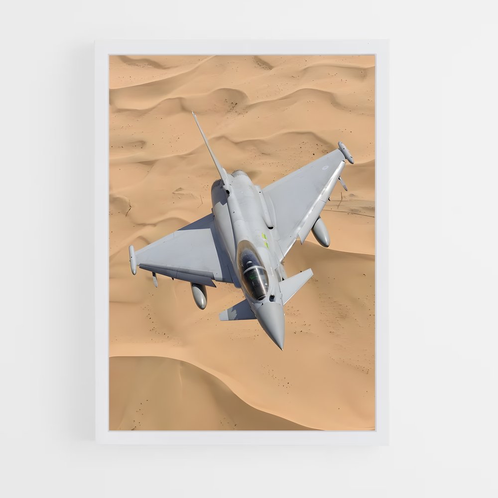 ap-eurofighter typhoon-5 cadre Blanc