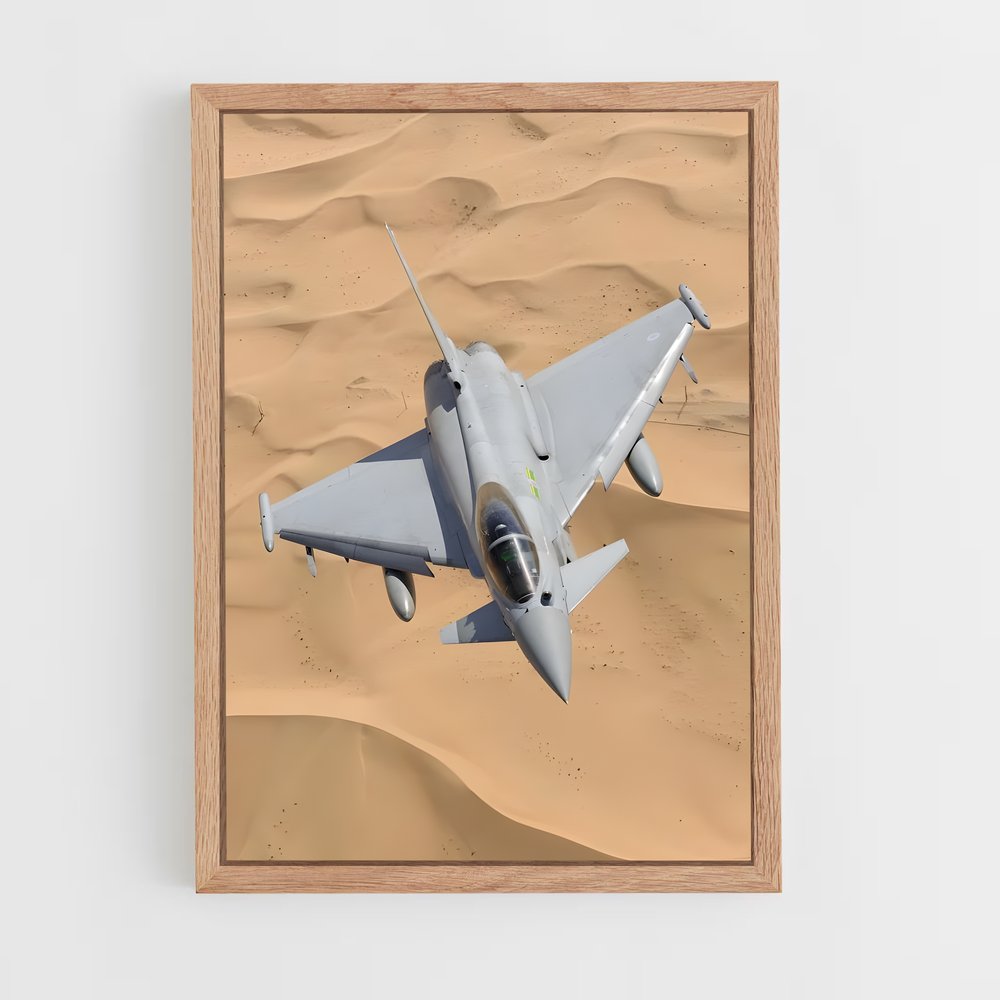 ap-eurofighter typhoon-5 cadre Bois clair