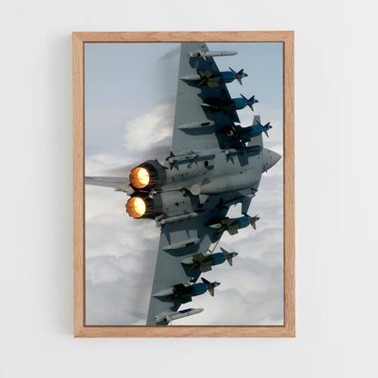 ap-eurofighter typhoon-7 cadre Bois clair