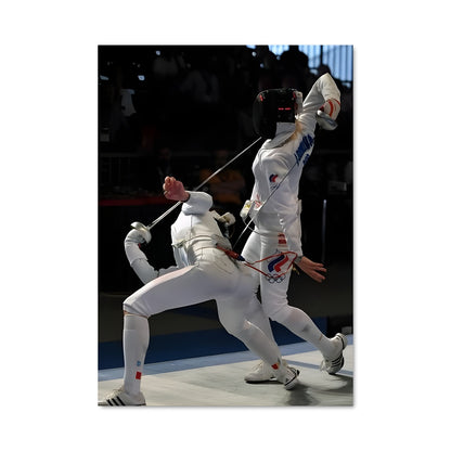Poster European championships fencing 67446