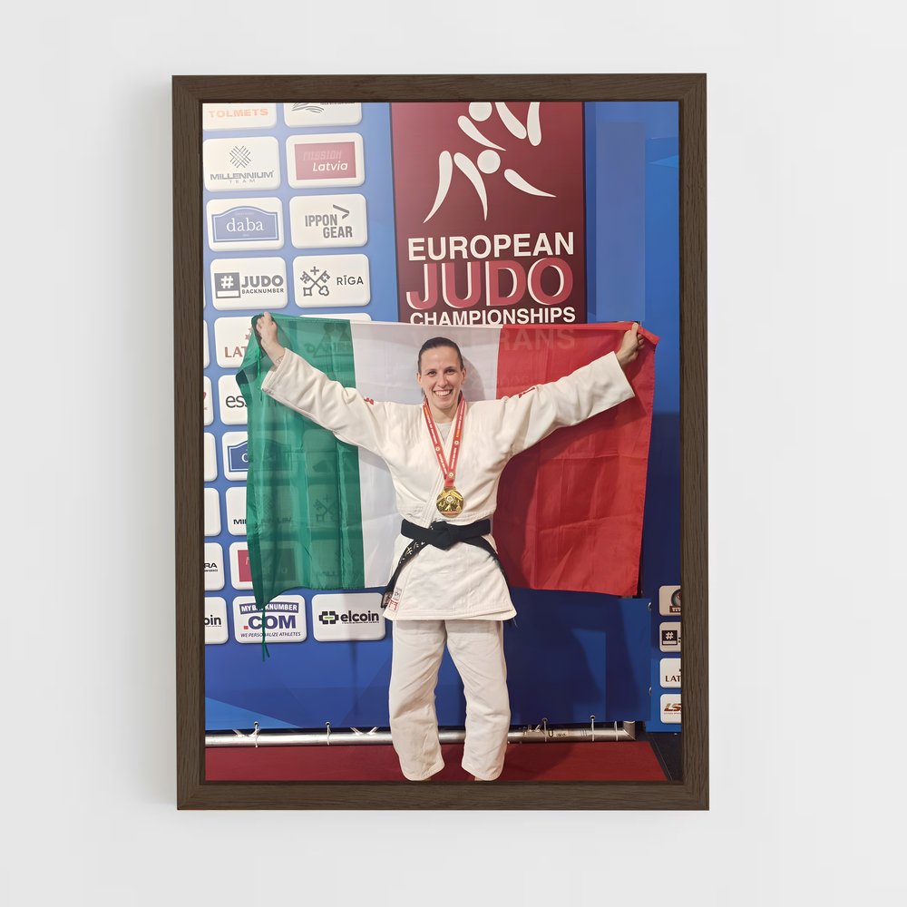 ap-european championships bjj-1 cadre Bois foncé