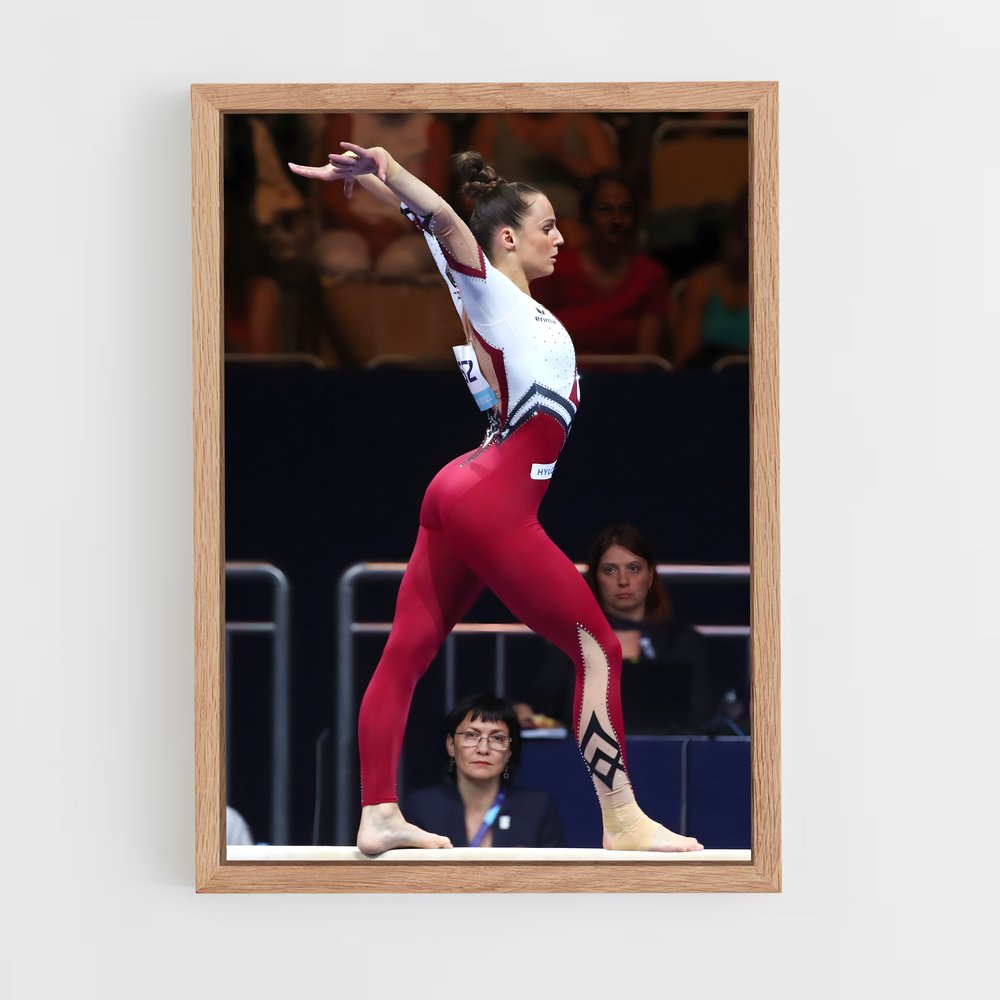 ap-european championships gymnastics-2 cadre Bois clair