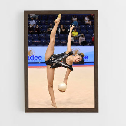 ap-european championships gymnastics-6 cadre Bois foncé
