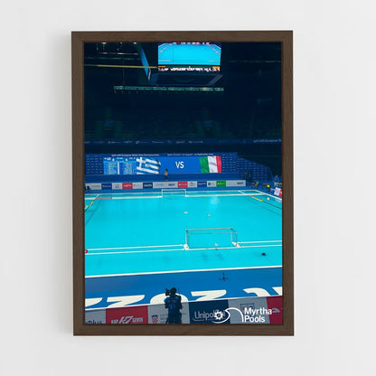 ap-european water polo championships-1 cadre Bois foncé