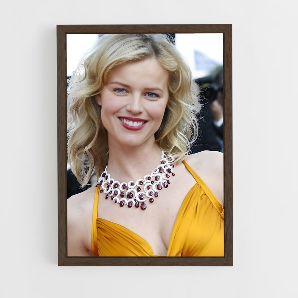 ap-eva herzigova-3 cadre Bois foncé