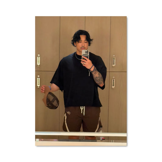 Poster Selfie au Miroir