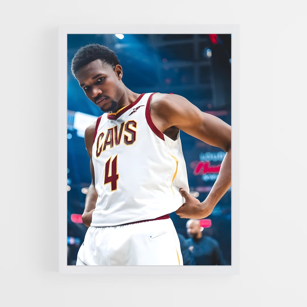 ap-evan mobley-2 cadre Blanc