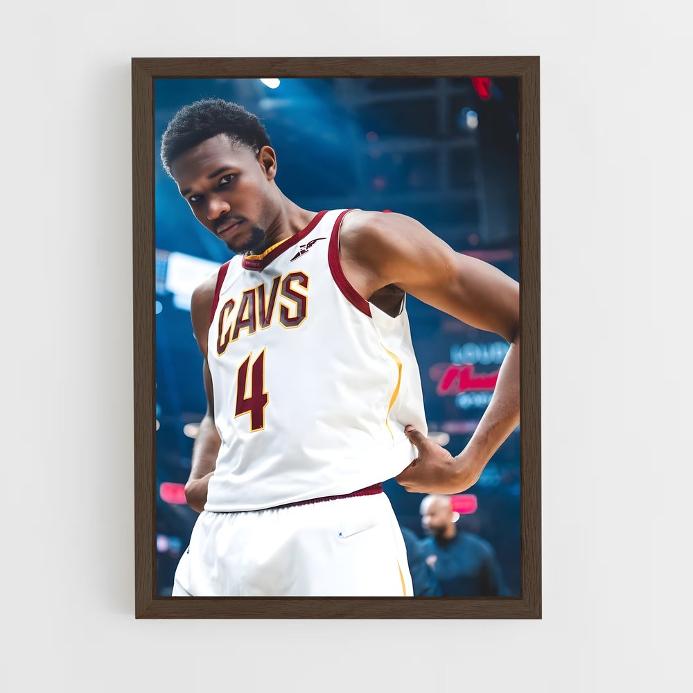 ap-evan mobley-2 cadre Bois foncé