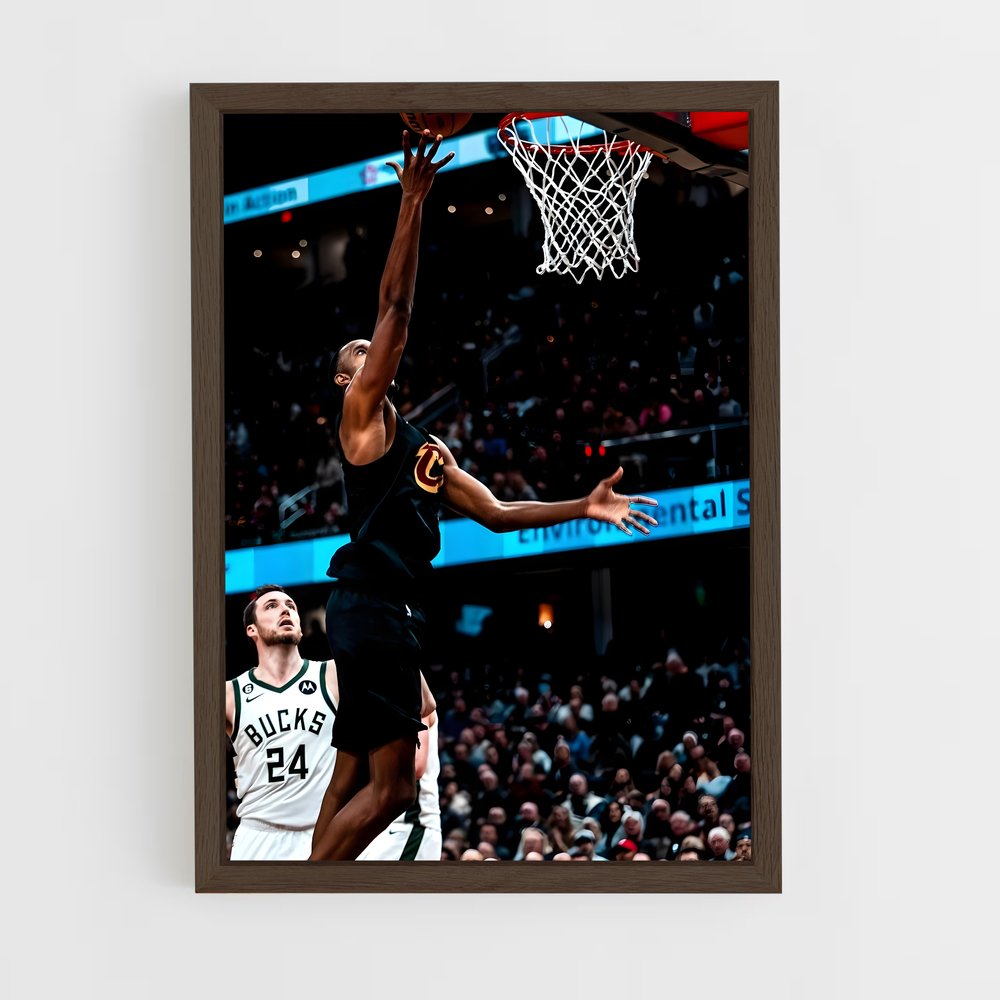 ap-evan mobley-4 cadre Bois foncé
