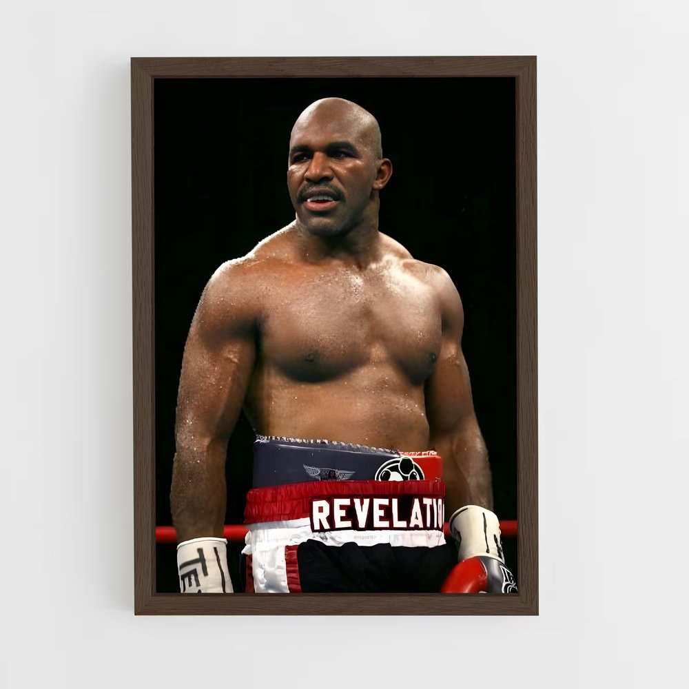 ap-evander holyfield-2 cadre Bois foncé