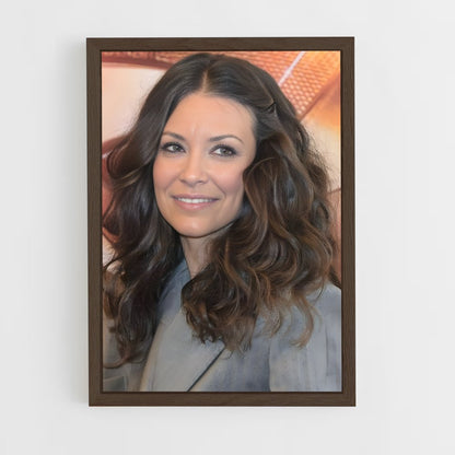 ap-evangeline lilly-10 cadre Bois foncé