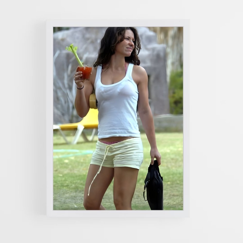 ap-evangeline lilly-6 cadre Blanc