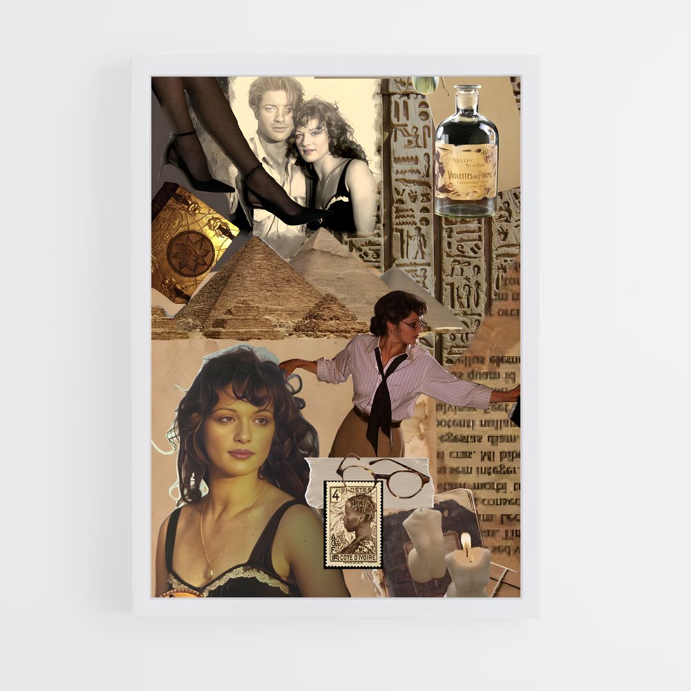ap-evelyn carnahan-1 cadre Blanc