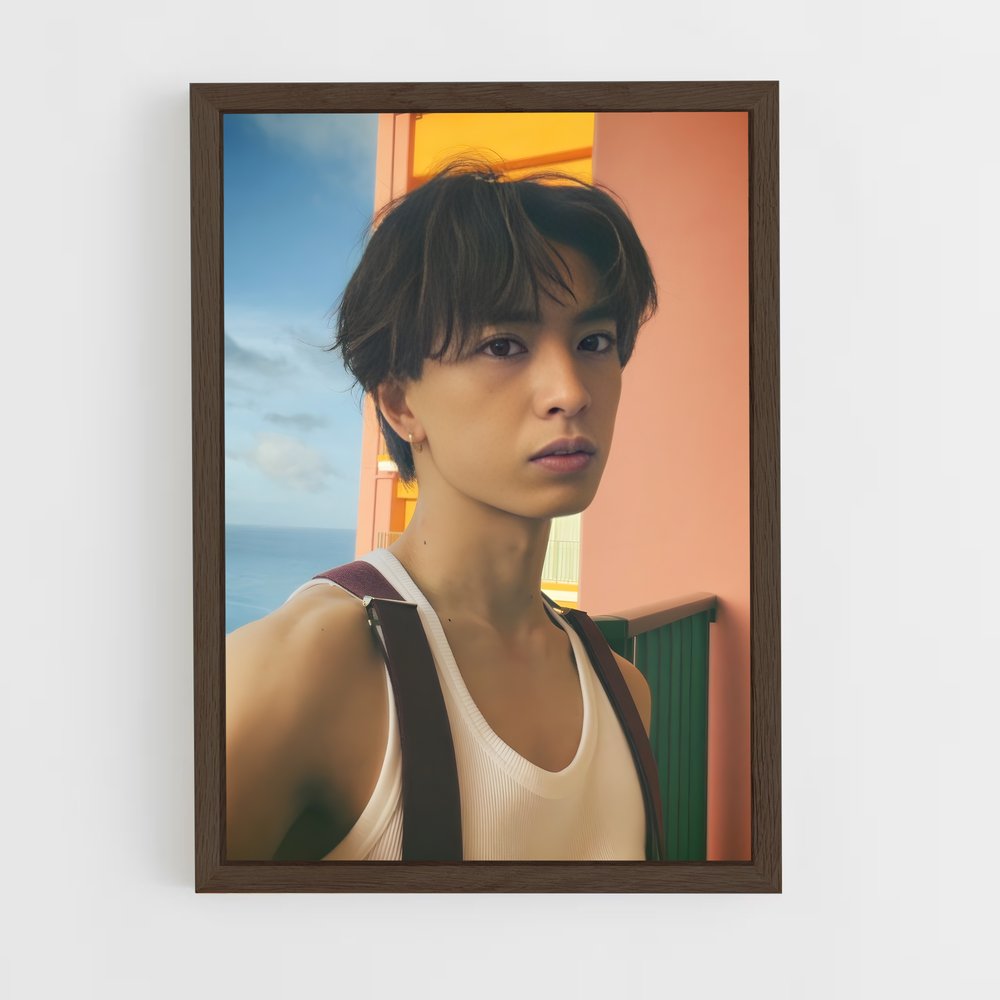 ap-exile-9 cadre Bois foncé