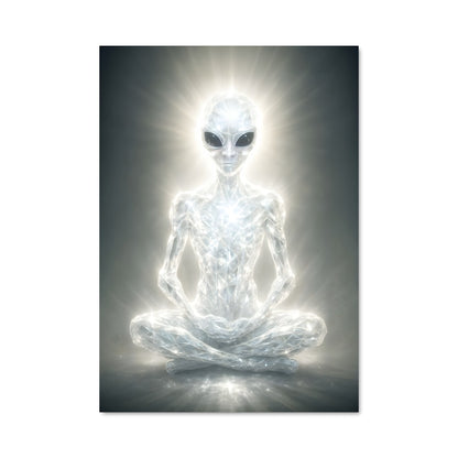 Poster Zen Extraterrestre