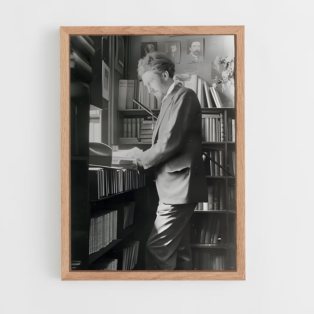 ap-ezra pound-1 cadre Bois clair