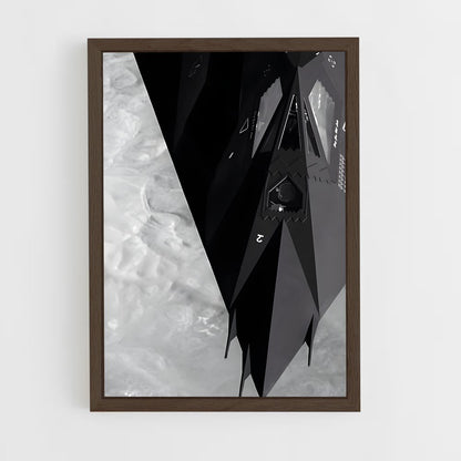 ap-f-117 nighthawk-1 cadre Bois foncé