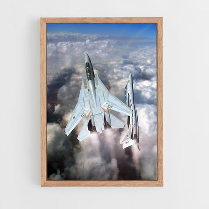 ap-f-14 tomcat-1 cadre Bois clair