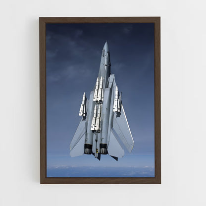 ap-f-14 tomcat-3 cadre Bois foncé