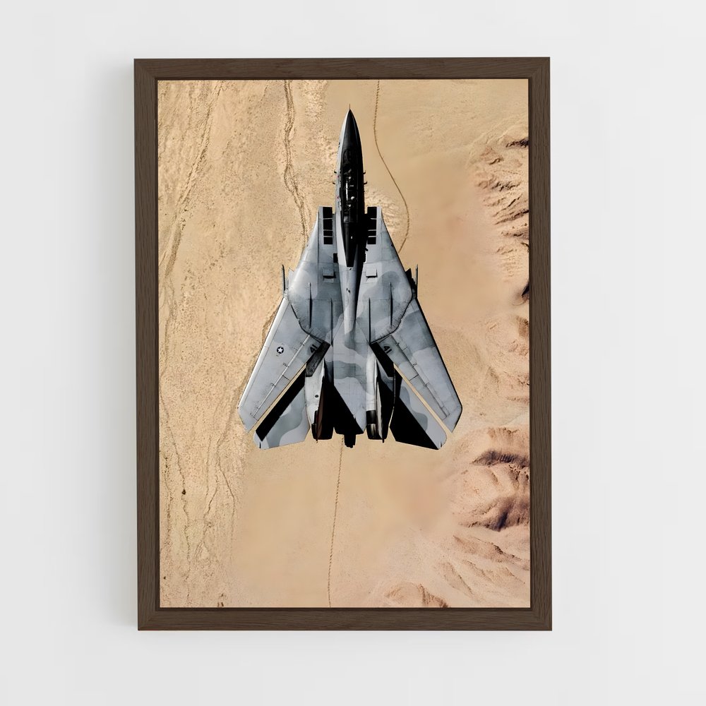 ap-f-14 tomcat-4 cadre Bois foncé