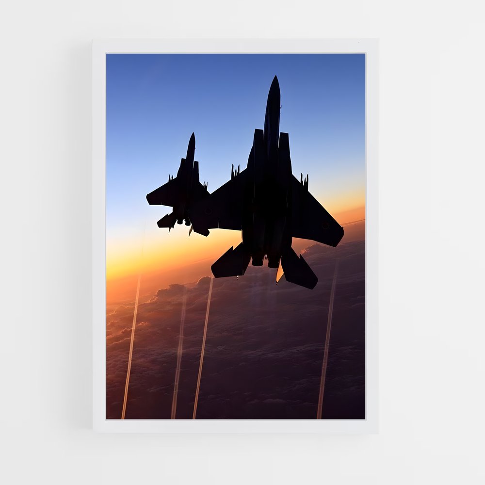 ap-f-15 eagle-2 cadre Blanc
