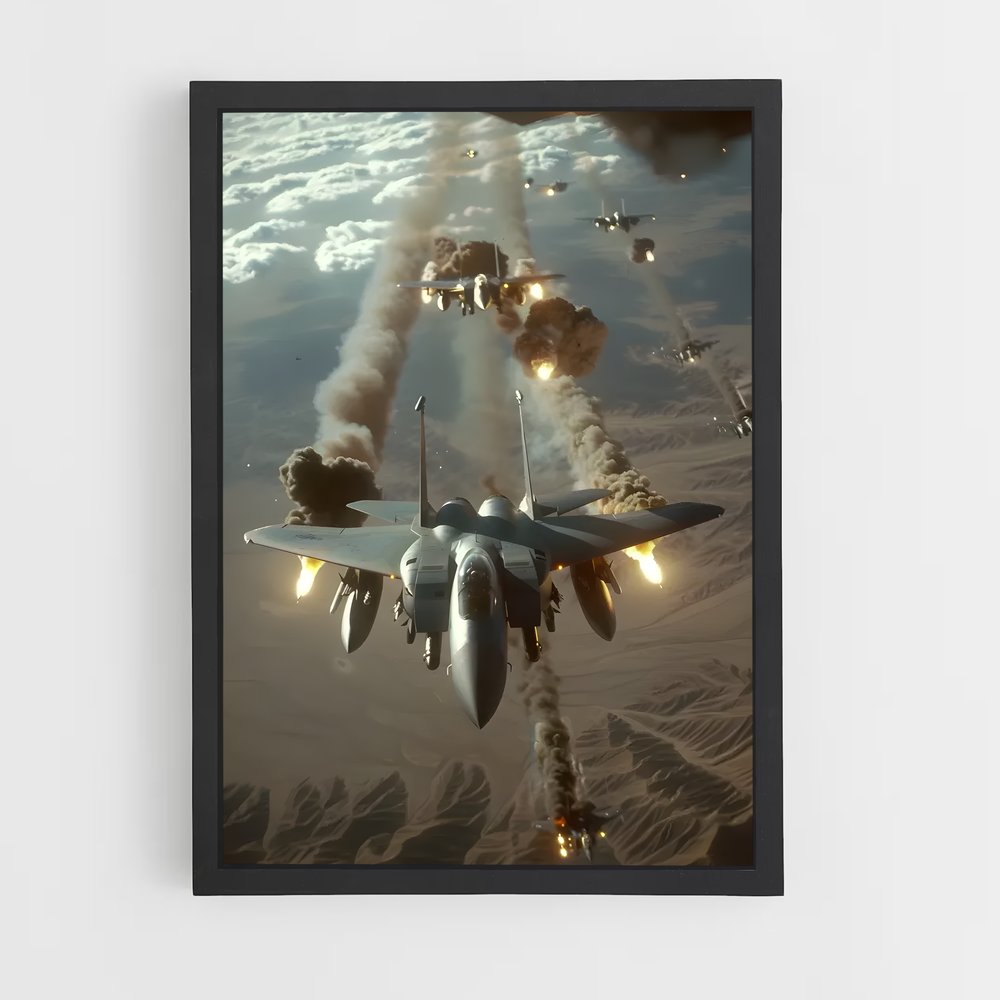 ap-f-15 eagle-5 cadre Noir