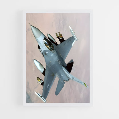 ap-f-16 falcon-2 cadre Blanc
