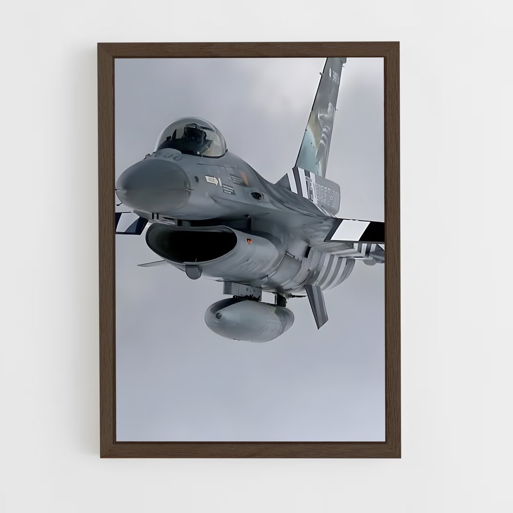 ap-f-16 falcon-4 cadre Bois foncé