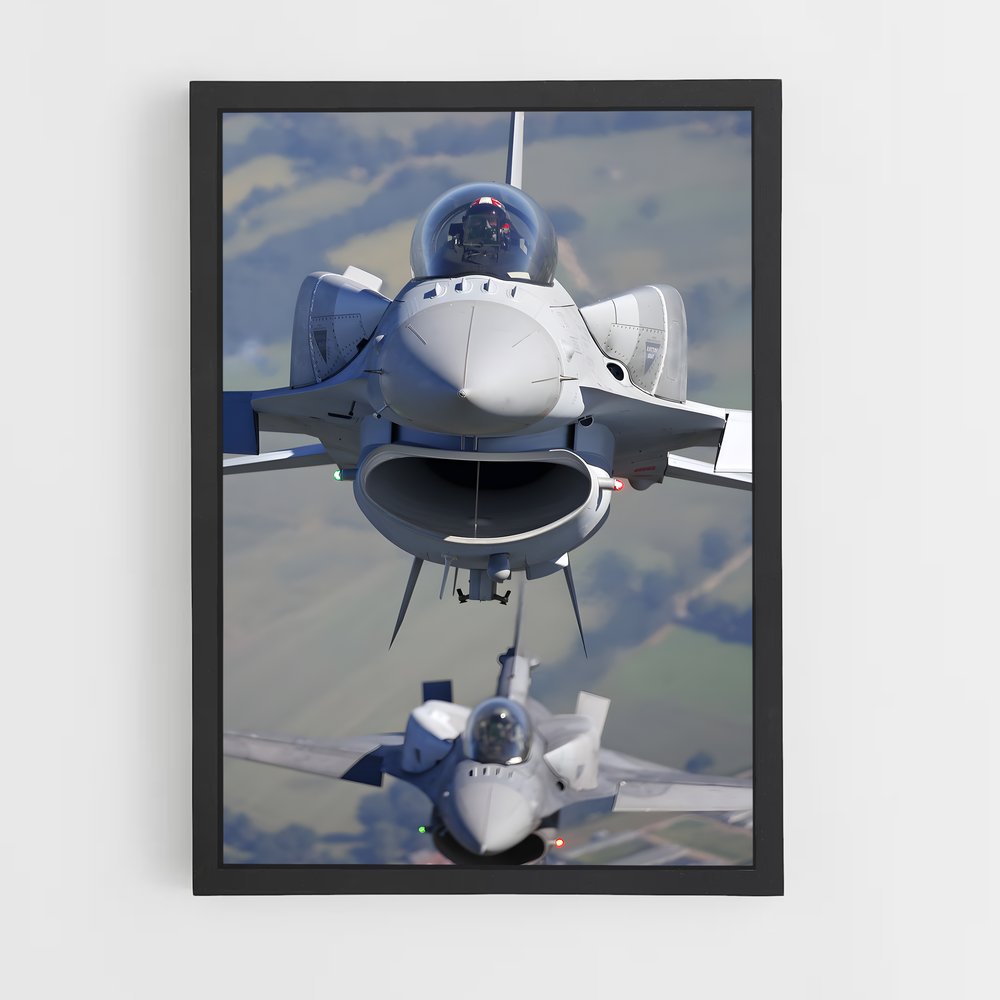 ap-f-16 falcon-5 cadre Noir