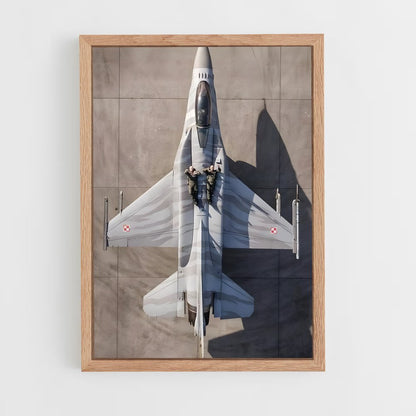 ap-f-16 falcon-8 cadre Bois clair
