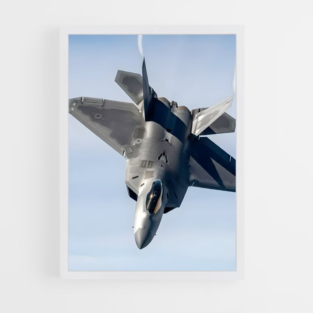 ap-f-22 raptor-2 cadre Blanc