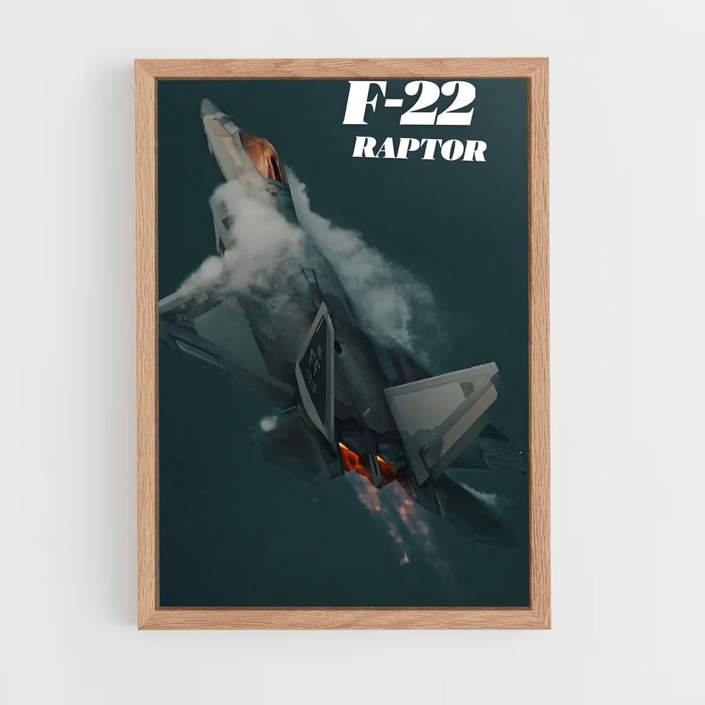 ap-f-22 raptor-3 cadre Bois clair
