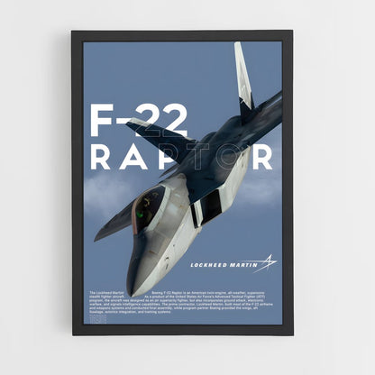 ap-f-22 raptor-4 cadre Noir