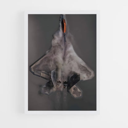 ap-f-22 raptor-5 cadre Blanc