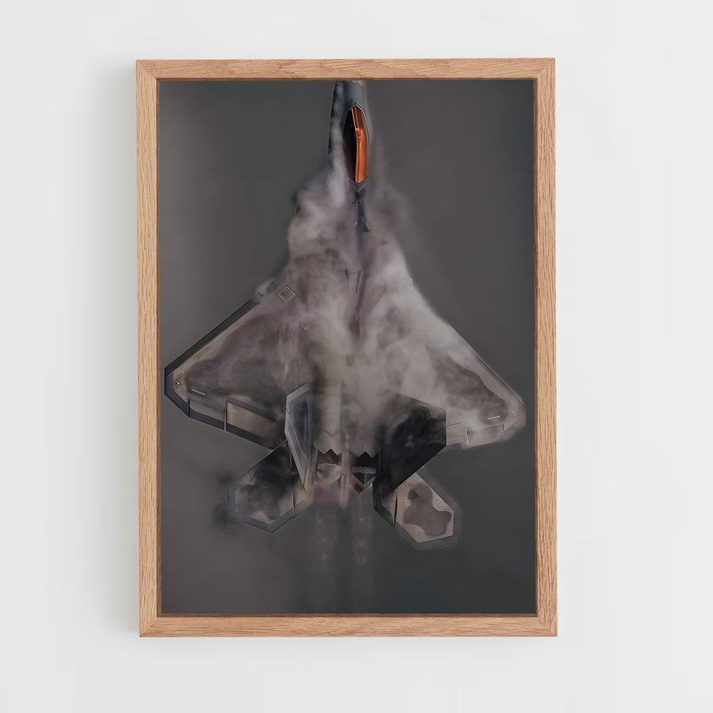 ap-f-22 raptor-5 cadre Bois clair
