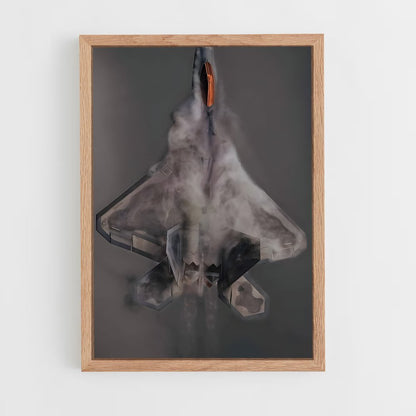 ap-f-22 raptor-5 cadre Bois clair