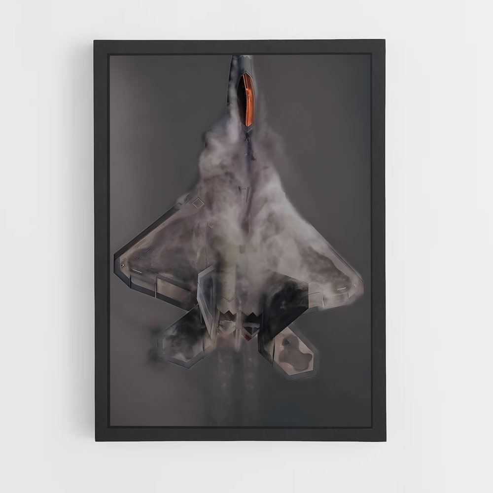 ap-f-22 raptor-5 cadre Noir