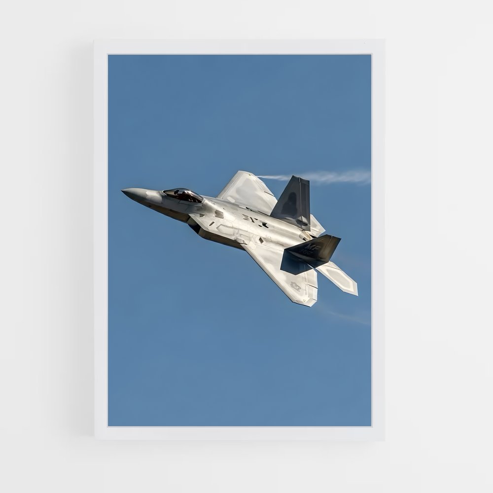 ap-f-22 raptor-7 cadre Blanc