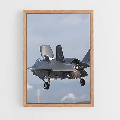 ap-f-35 lightning ii-2 cadre Bois clair