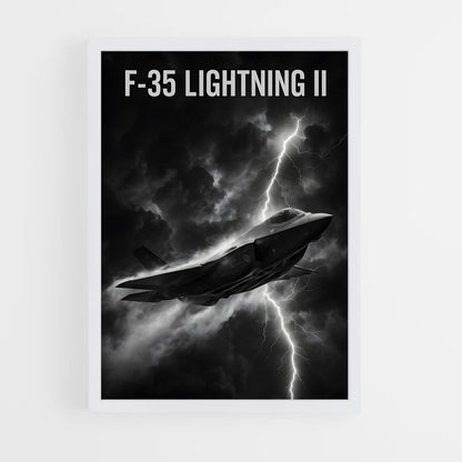 ap-f-35 lightning ii-5 cadre Blanc