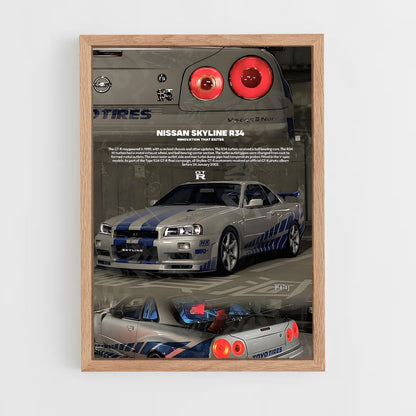 ap-f1 gtr-6 cadre Bois clair