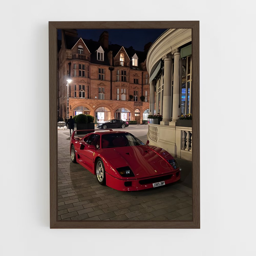 ap-f40-2 cadre Bois foncé