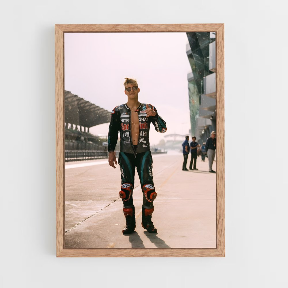 ap-fabio quartararo-8 cadre Bois clair